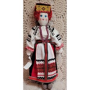 Vtg  Russian Peasant Woman's Costume Doll. Voronezh Province.‎ 19th Century